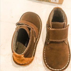 Emmett Nubuck Leather Stitchdown LeatherVelcroBoot